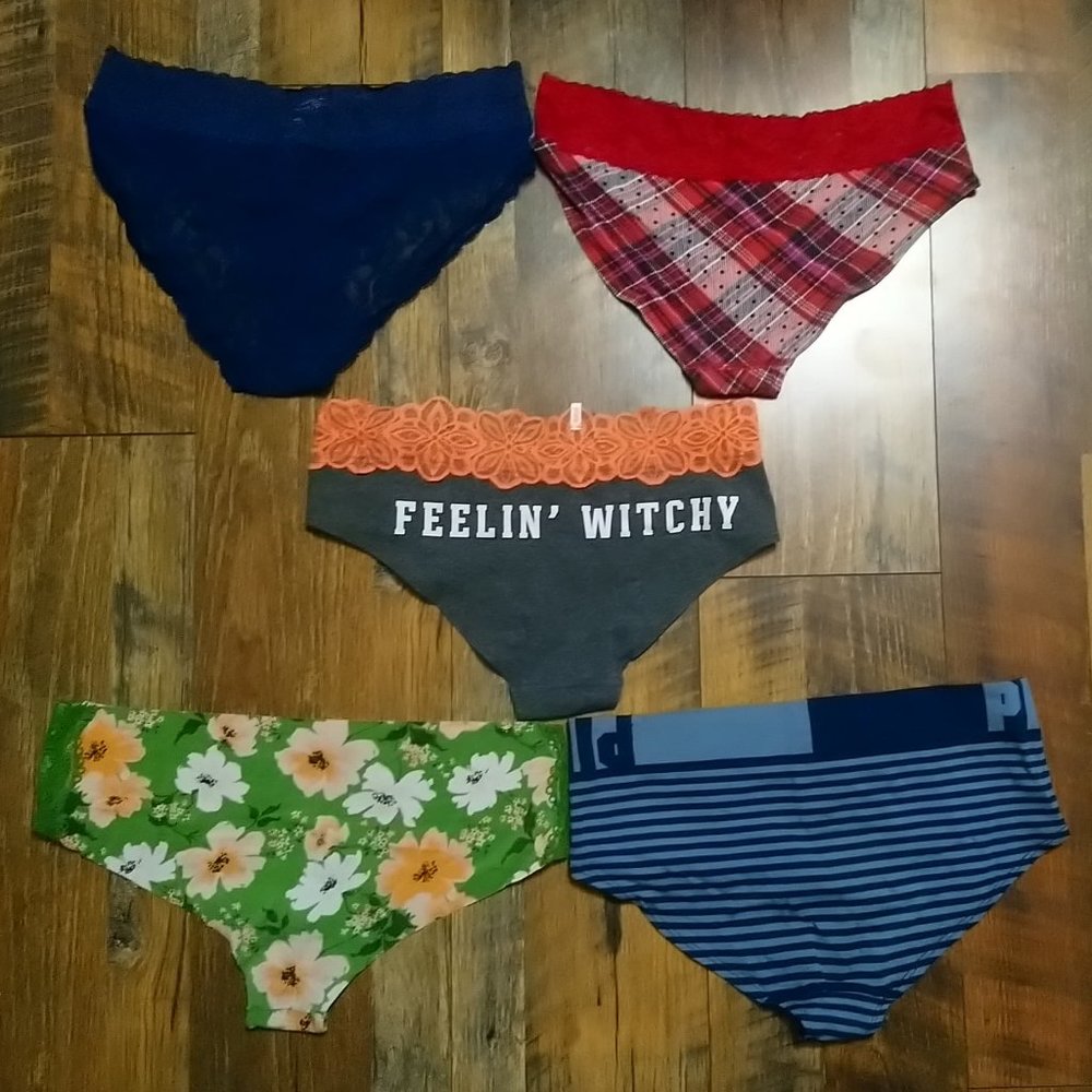 Victoria’s Secret and PINK 5-pack bundle panties